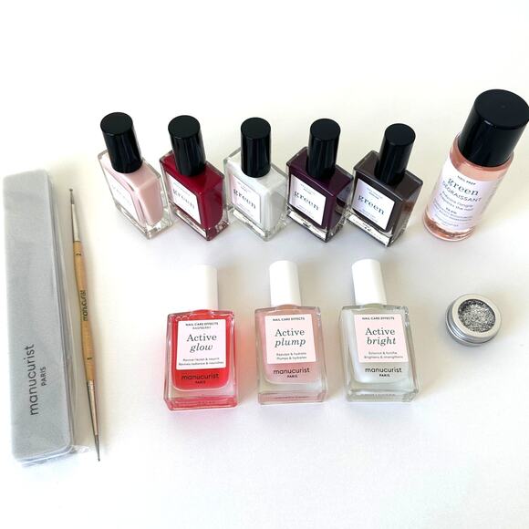 Manucurist Active & Green Nail Polish Set Vegan Cruelty-Free - Picture 2 of 9